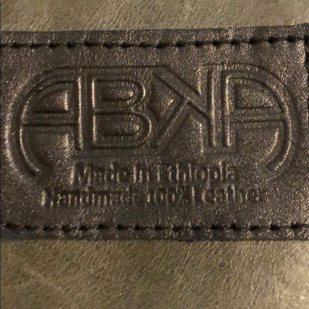 Handmade 100% leather, made in Ethiopia,
